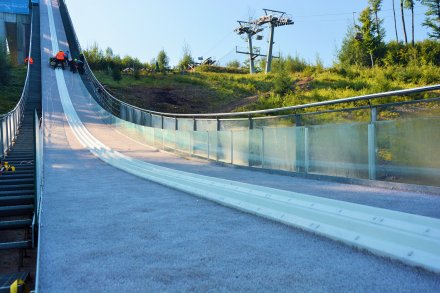 Nowy rozbieg na skoczni im. A. Małysza